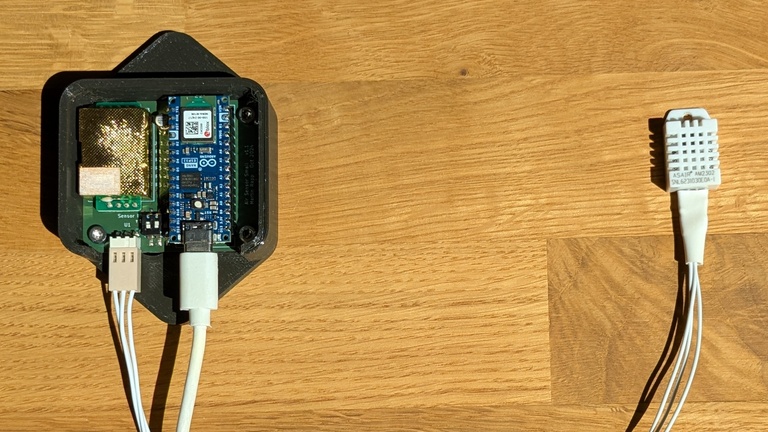Image of the sensor module (swipe right for annotations)