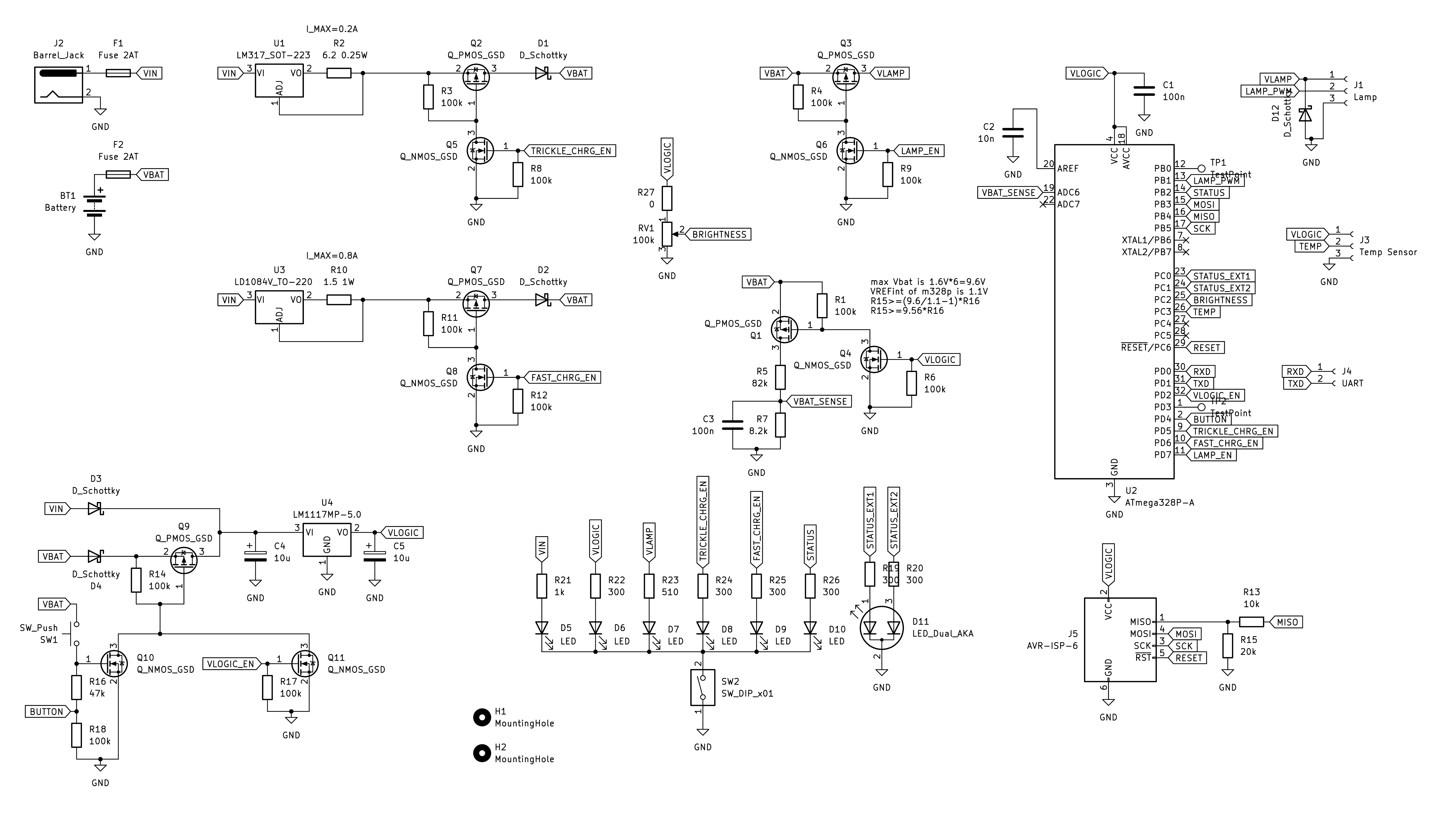 Main module schematic